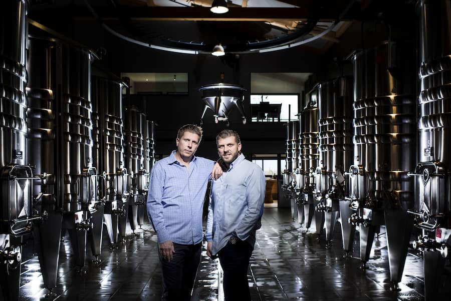 Les Freres Dutruy, Julien et Christian. Founex, Novembre 2017 © Fred Merz | Lundi13