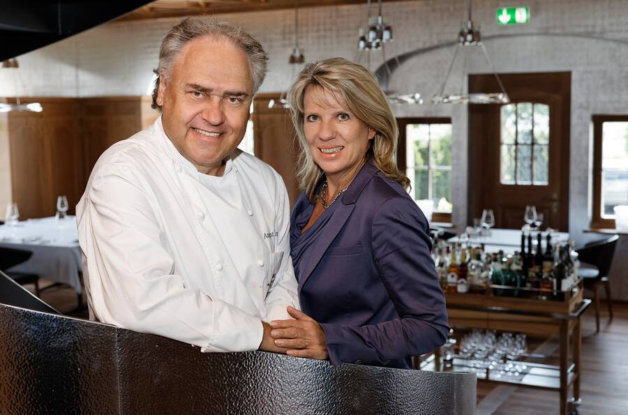 Die «Maîtres de Maison» im «Mammertsberg», Freidorf TG: Luisa und August Minikus.