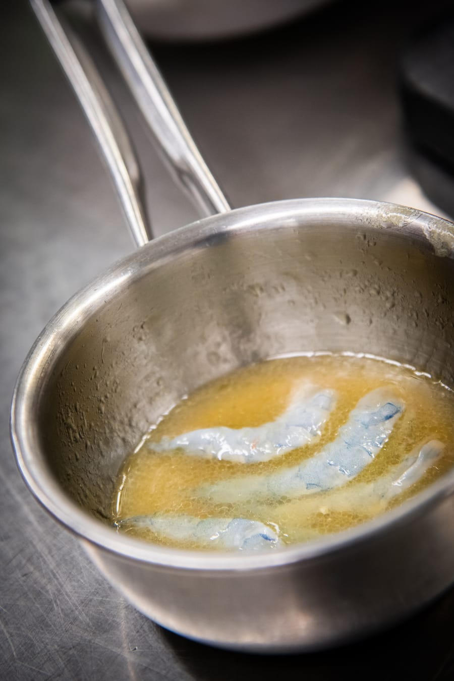 Dominik Sato kocht ein Swiss-Shrimp-Ceviche 2020