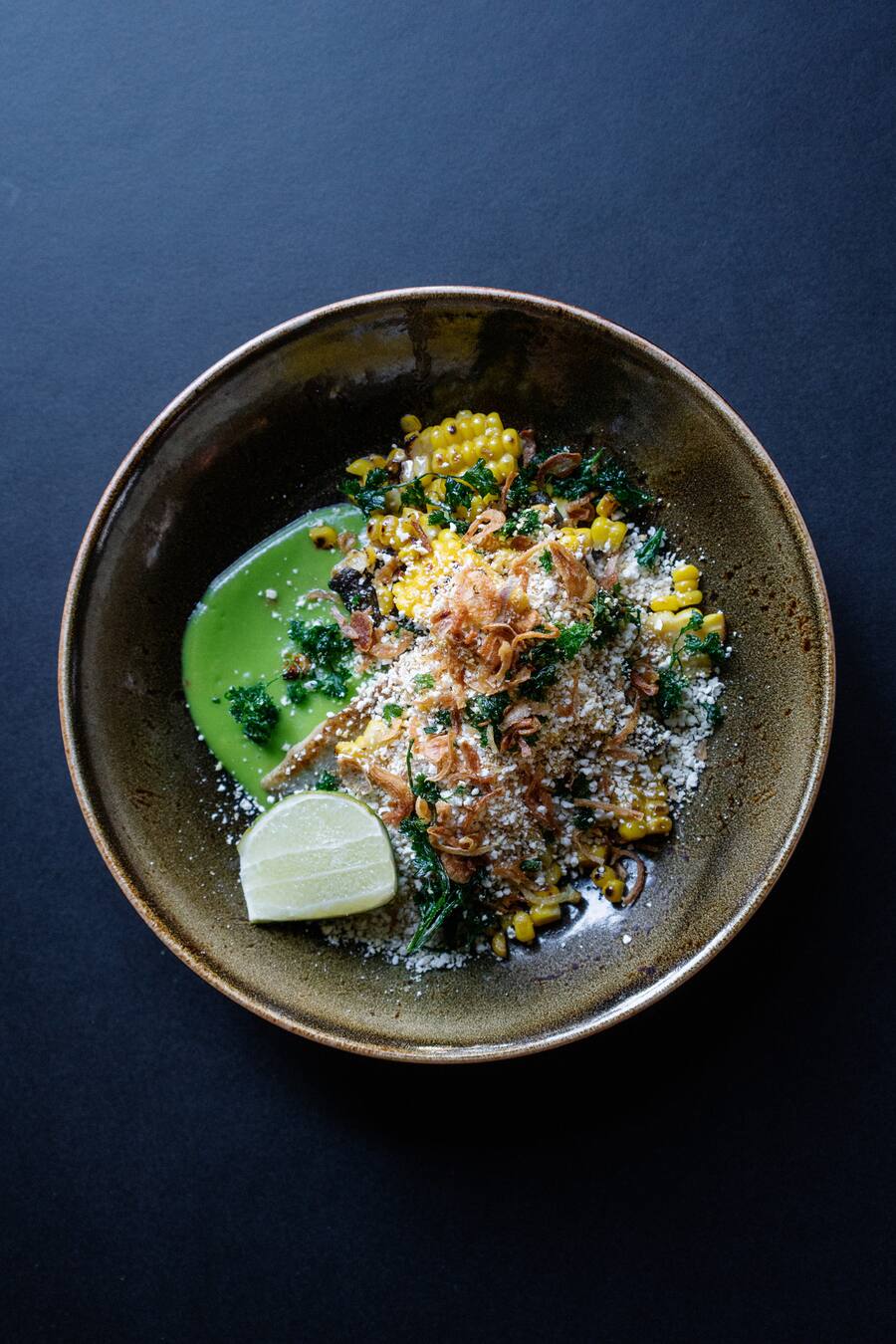 Mystery Dish von Beni Landolt im Restaurant Kin in Zürich von Nina und Rico Jauch