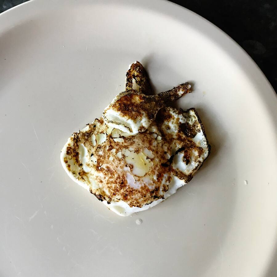 Ei in Oaxaca im Restaurante Alfonsina