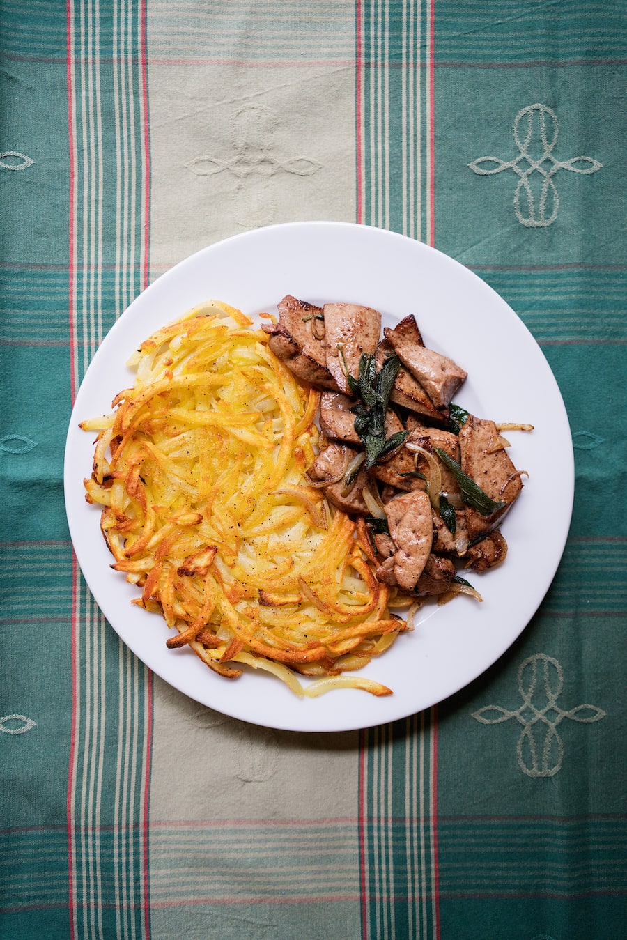 Restaurant Eichhörnli in Zürich Kalbsleberli mit Rösi