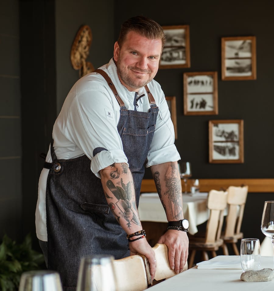 Küchenchef Bert De Rycker, Restaurant du Rawyl, Randogne (VS) - 6. August 2018 - Copyright Olivia Pulver