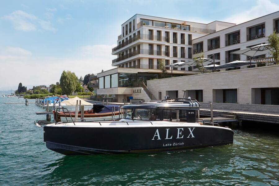 Entspannter Luxus am Zürichsee. Das «Alex» in Thalwil.