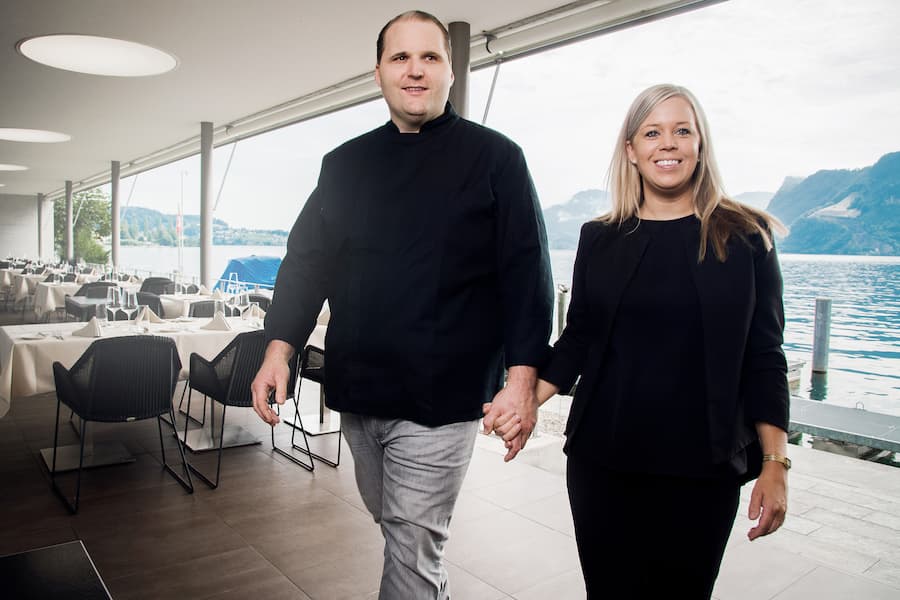 GM_Pärchen Wirtschaft_Belvedere Hergiswil, Fabian Inderbitzin, Yvonne Chappuis