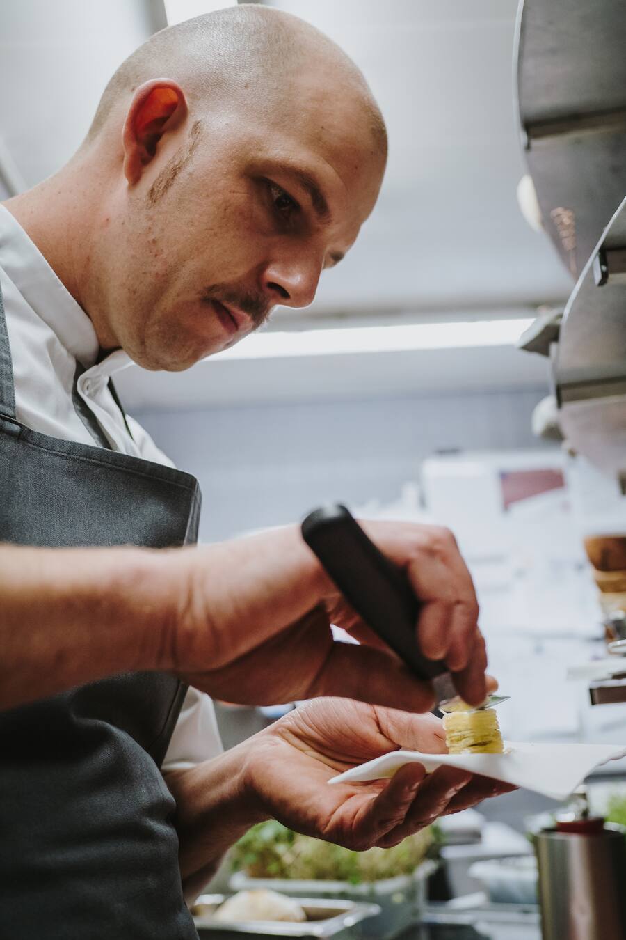 Nespresso Gourmet Weeks bei Fabian Raffeiner, Restaurant Meridiano in Bern - November 2019 - Copyright Olivia Pulver