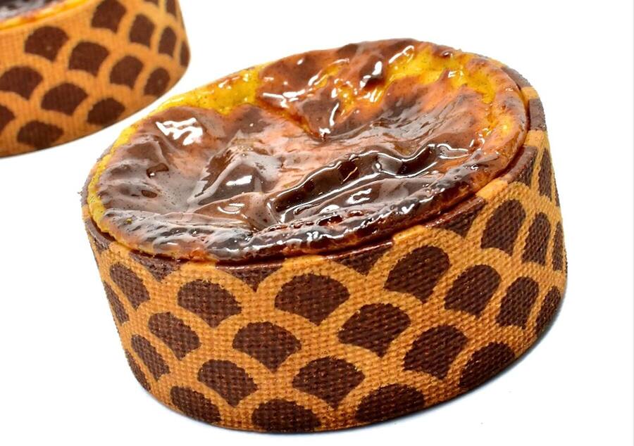 Flan chaï latte Beau-Rivage Lausanne