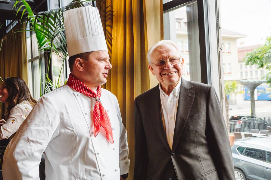 Franck Giovannini und Fredy Girardet