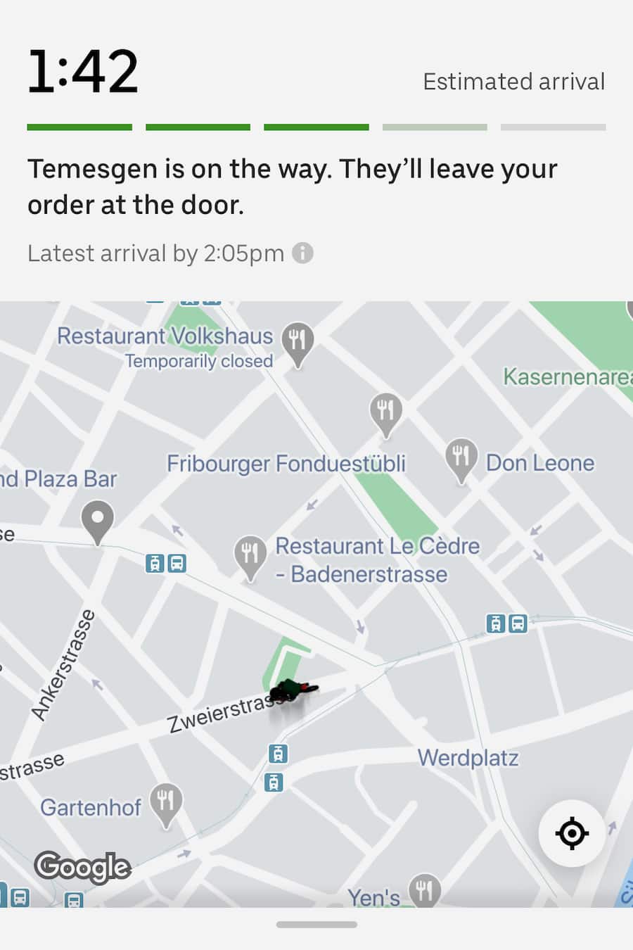 Gaijin Uber Eats