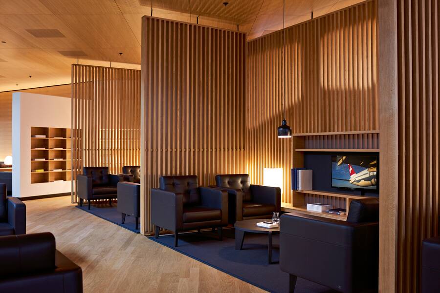 Swiss First Lounge Rückzugsort