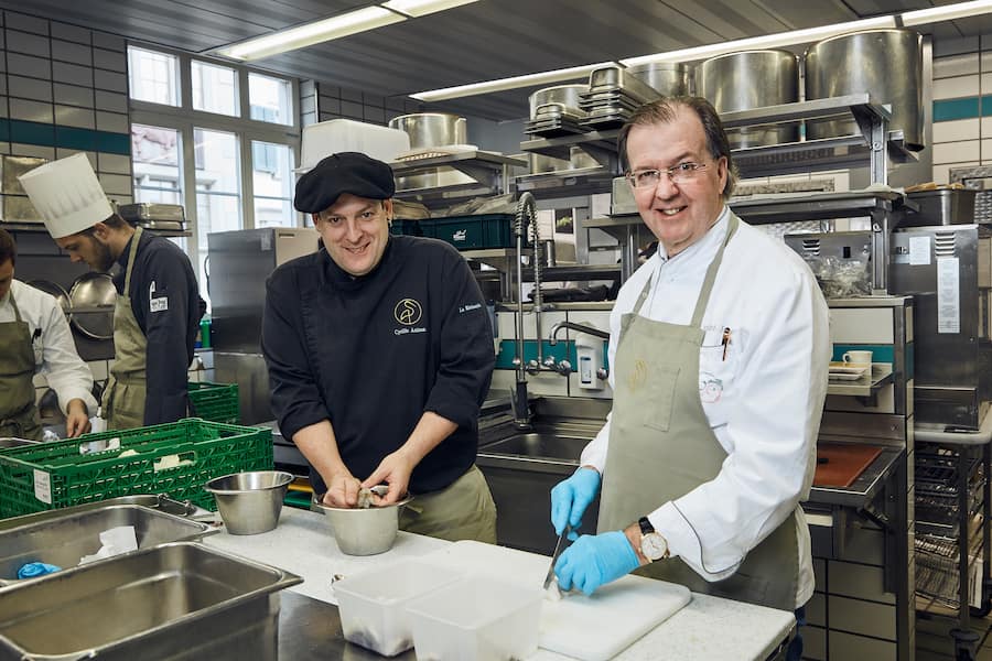 André Jaeger und Cyrille Anizan «Storchen» Zürich