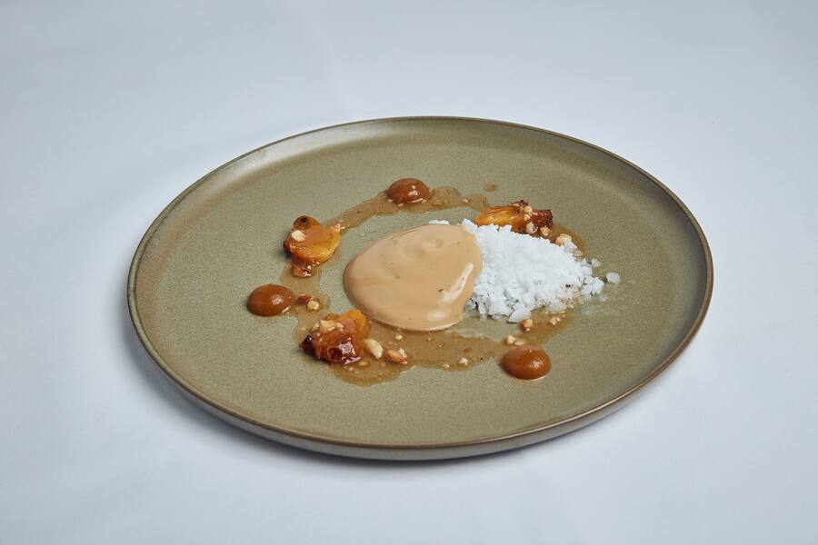 Andy Vorbusch Grillierte Ananas Muskovadozucker junge Kokosnuss