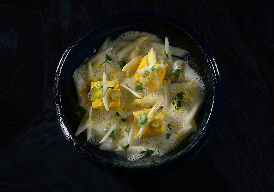 Franck Giovannini Asperges Blanches