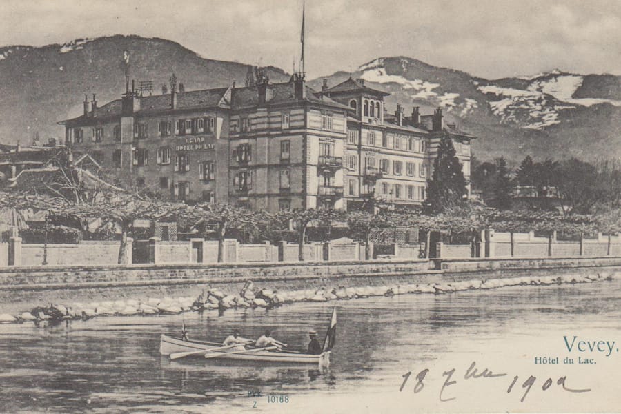 Grand Hotel du Lac Vevey historisch