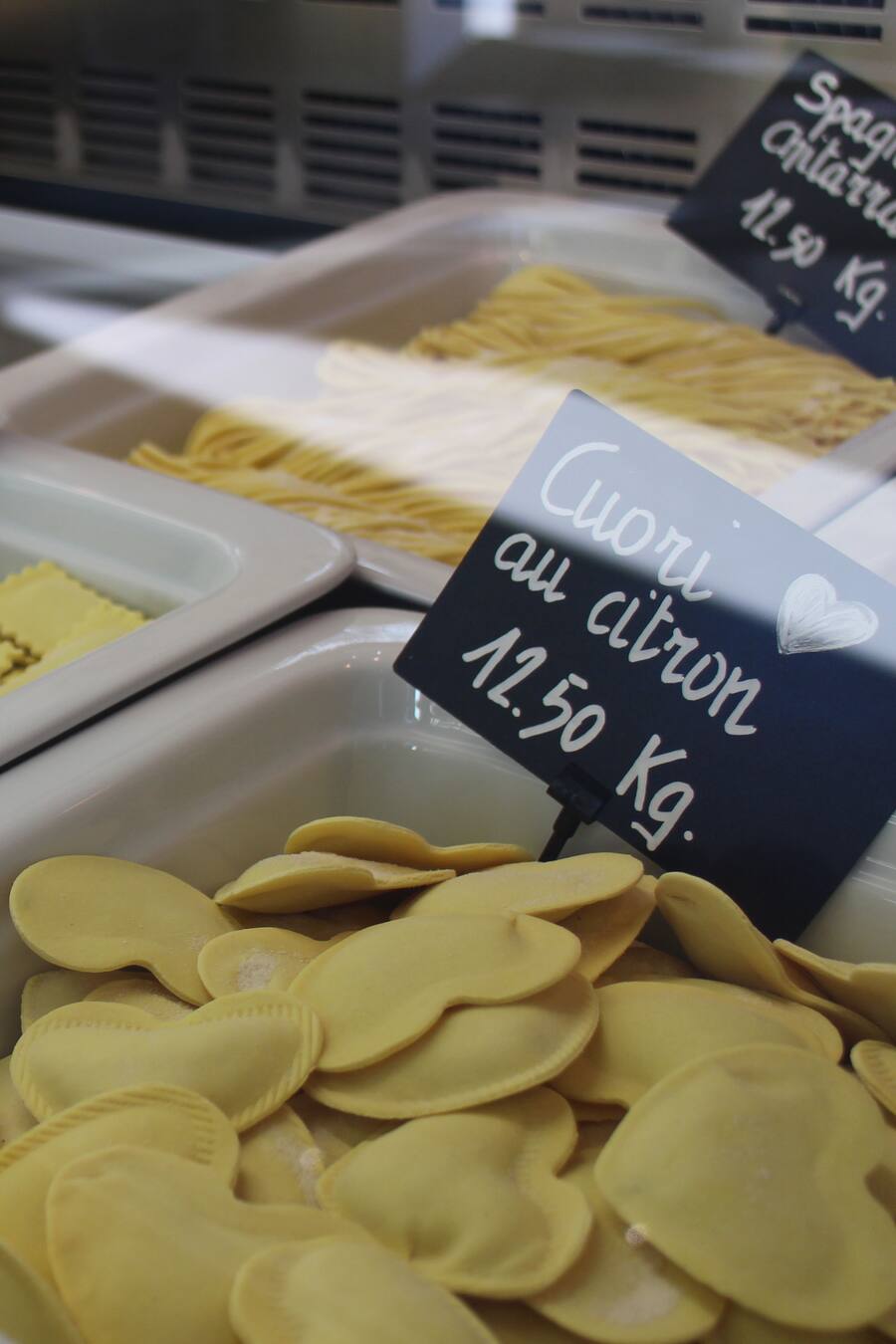 Les pâtes artisanales de Minestrone à Montreux