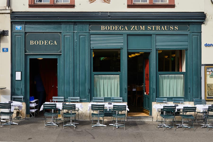 Bodega zum Strauss, Barfüsserplatz 16, Basel, 21.09.2018, Foto Lucian Hunziker