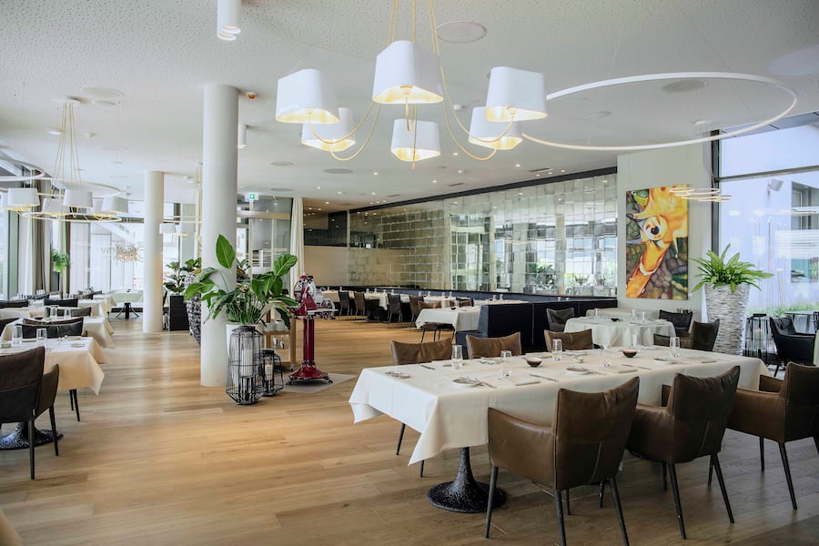 Innenansicht vom Restaurant Gustav in Zürich - GaultMillau