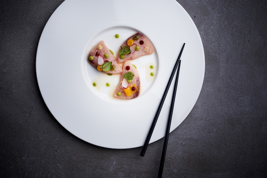 Hamachi-Ceviche/Ponzu/Avocado