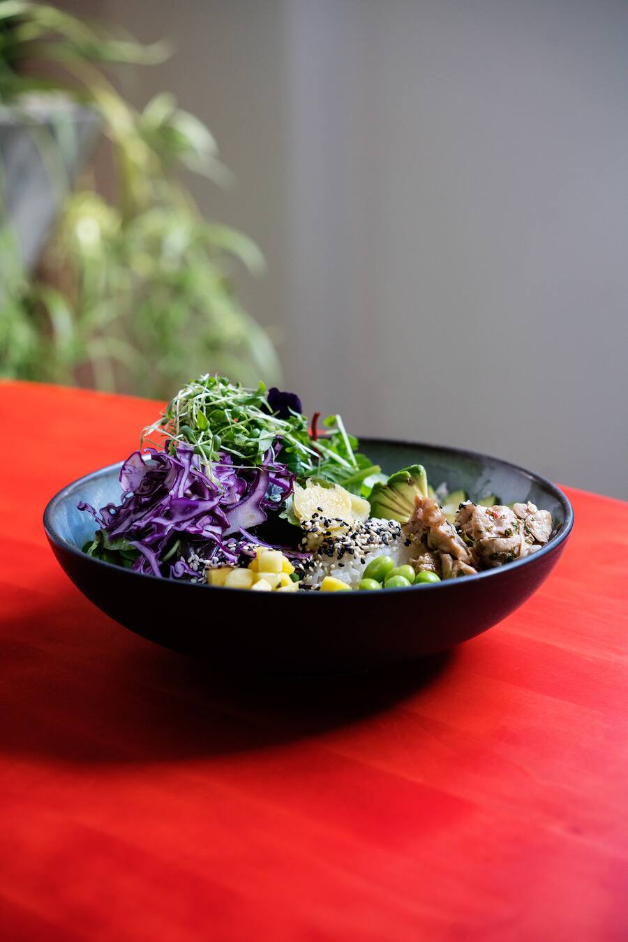 Le «Soya Chunks» (émincé de soja) du «Samurai Bowl» épate même les carnivores.