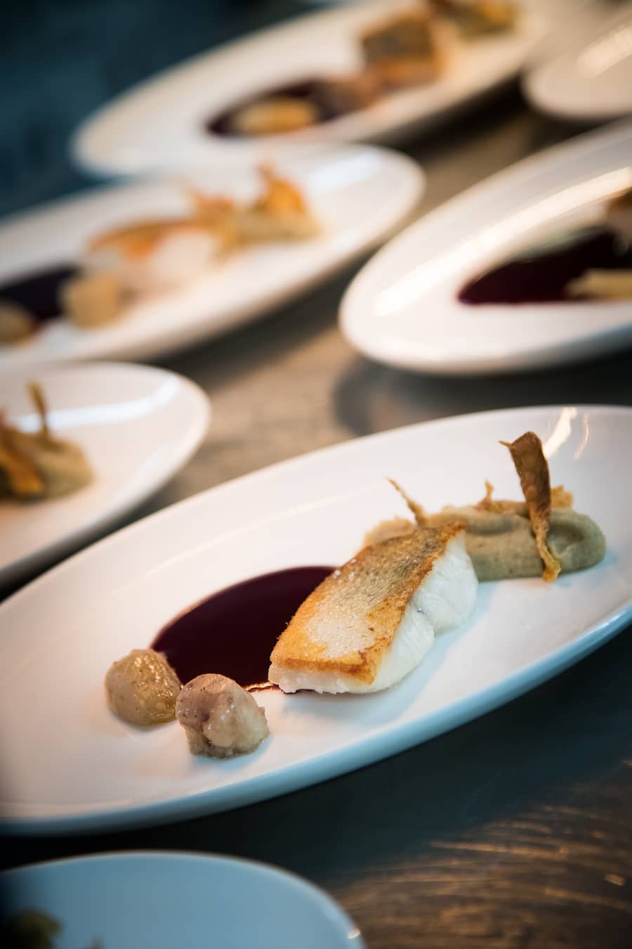 Zander mit Gamaret-Garanour-Sauce