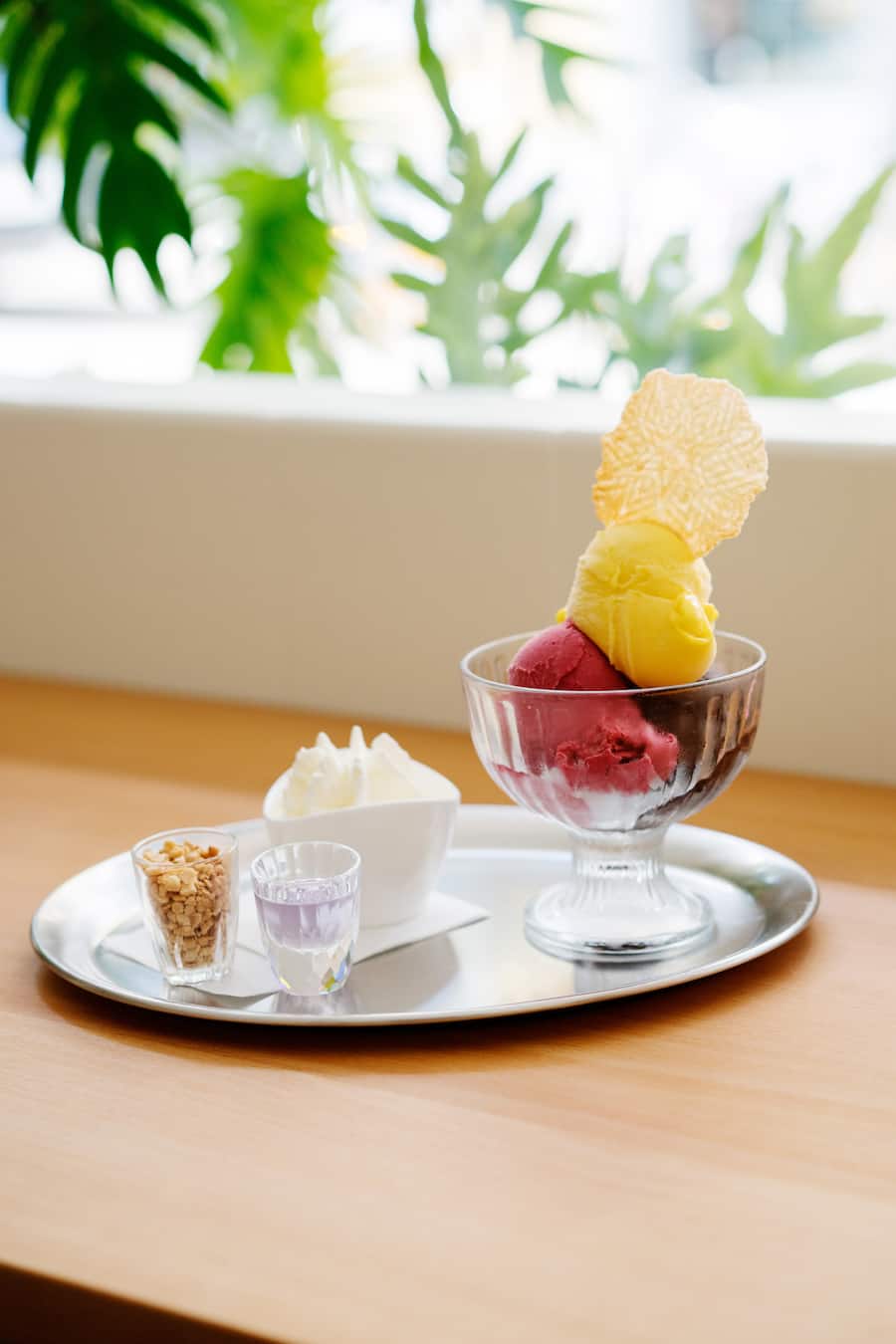 Coupe in der Gelati Tellhof an der Tellstrasse in Zürich von Daniel Kissling von Gelati am See