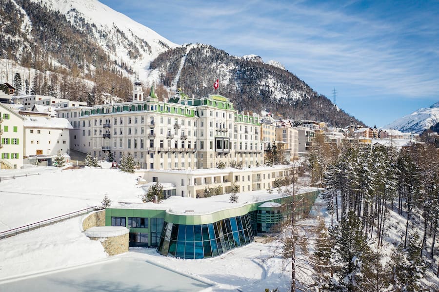 Geöffnet bis mindestens Ende Februar: «Kronenhof» Pontresina.