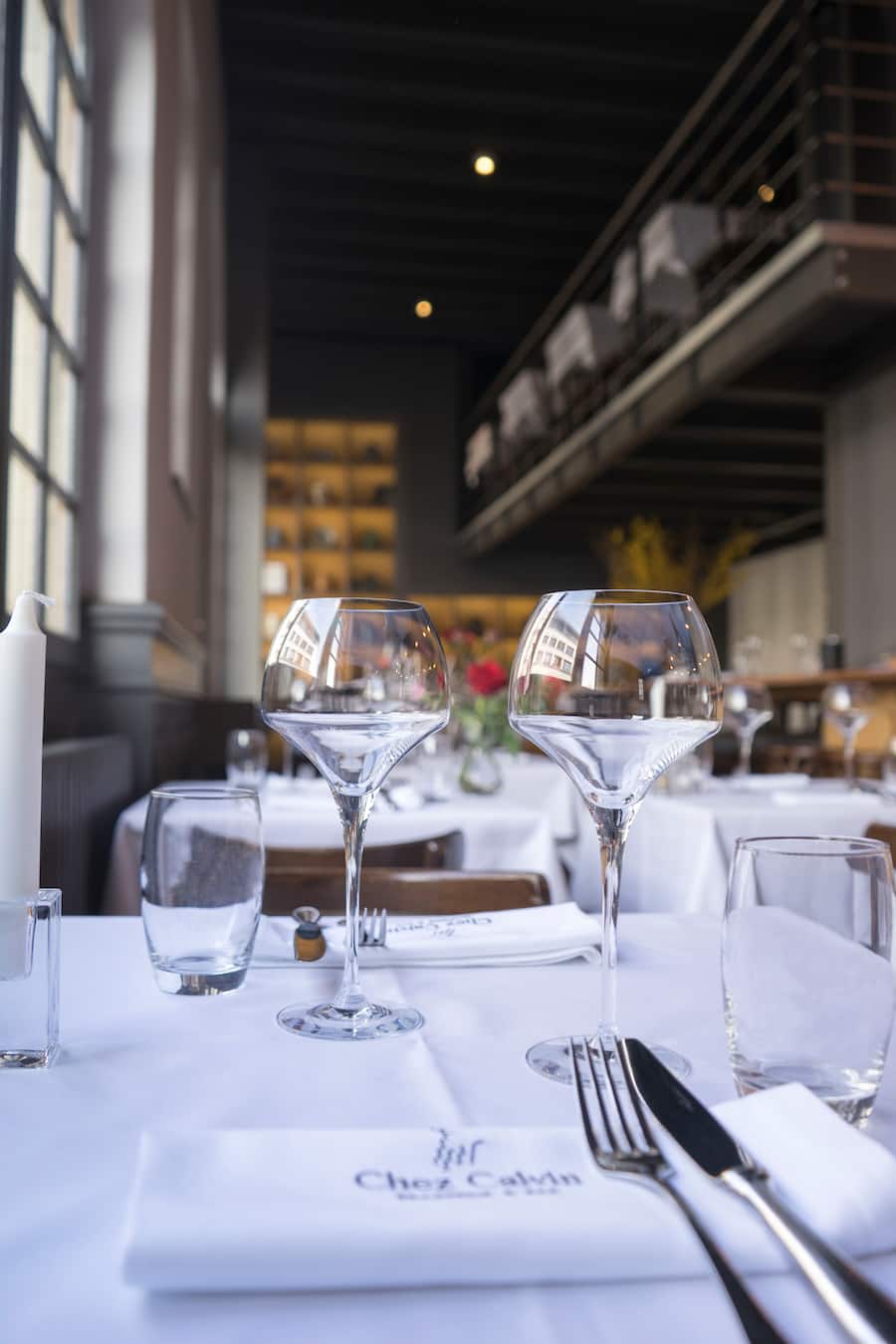 La salle de Chez Calvin