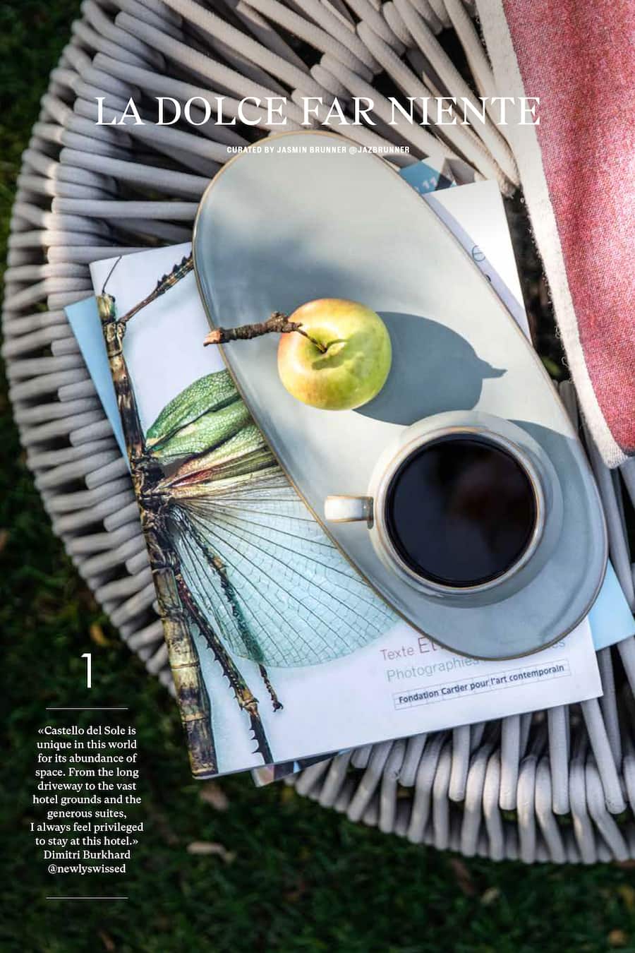 Grandios! Park & Küche im «Castello del Sole», Ascona.