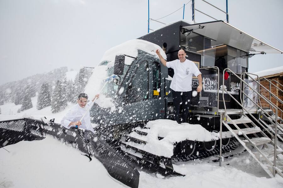 Gstaad Ratrac Küchenchefs