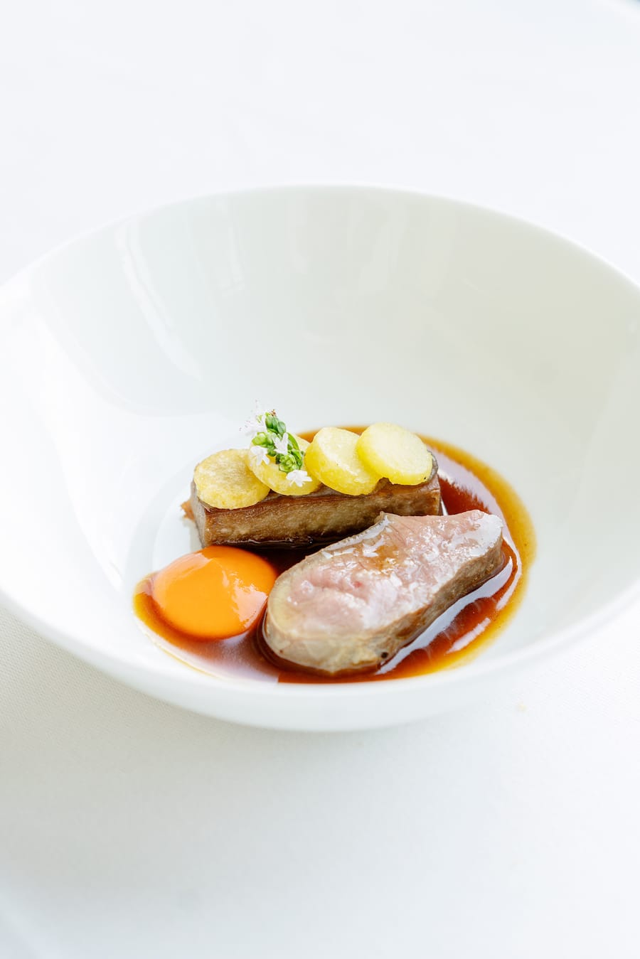 Guy Ravet Garden Party Bad Ragaz Gericht GaultMillau 2021