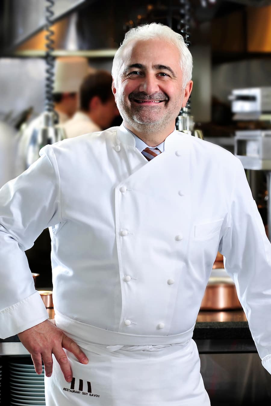 Der französische Spitzenkoch Guy Savoy