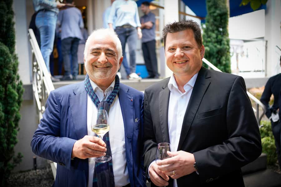 Guy Savoy et Franck Giovannini. Fribourg aout 2020. ©Nicolas Righetti/Lundi13