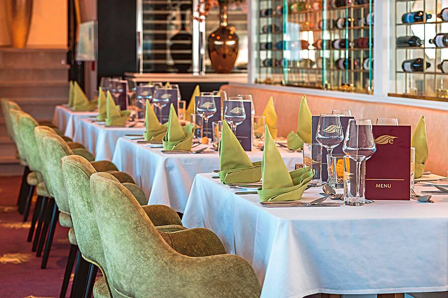 Ionisierte, virenfreie Luft: Auch in den Restaurants.