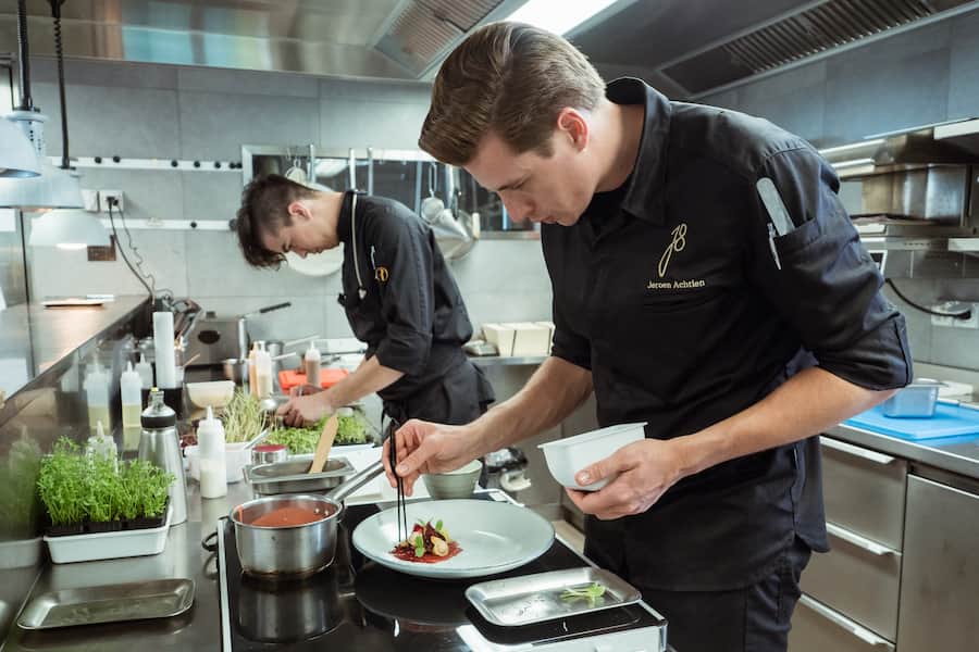Jeroen Tamme Achtien, Küchenchef Restaurant Sens, Vitznauerhof Vitznau