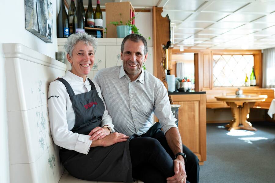 Jeunes Restaurateurs, in Urnäsch, Silvia und Thomas Manser