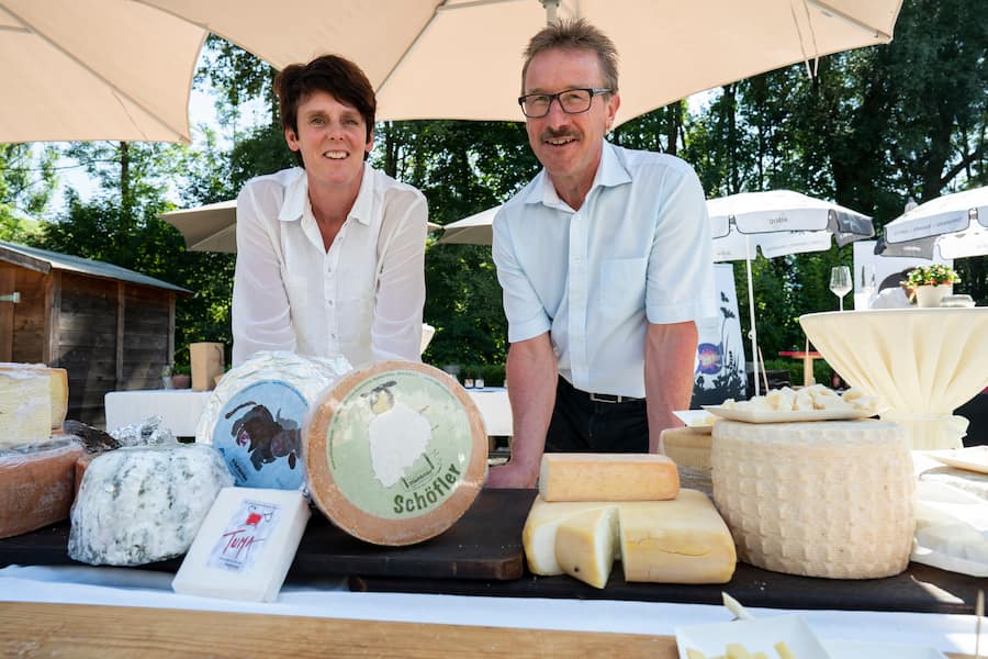 Jeunes Restaurateurs, in Urnäsch, Bea und Willi Schmid, Käser
