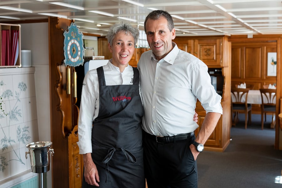 Jeunes Restaurateurs, in Urnäsch, Silvia und Thomas Manser