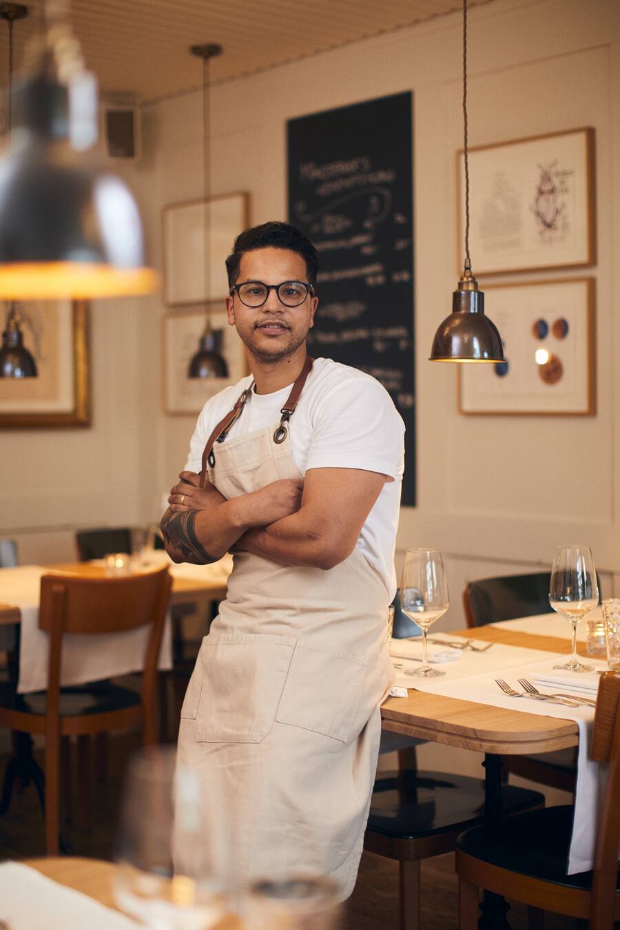 Karim Schumann im Münsterhof Zürich