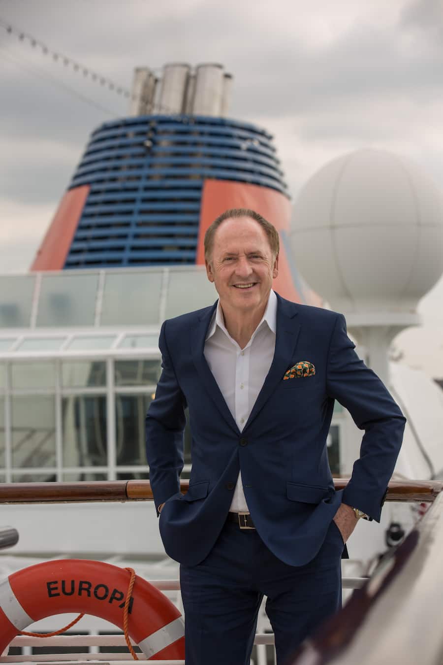 Karl J. Pojet CEO Hapag Lloyd MS Europa