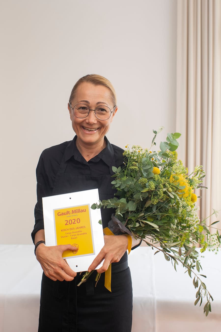07.10.2019; Basel: Koch des Jahres - Tanja Grandits; Koch des Jahres Tanja Grandits. © Valeriano Di Domenico