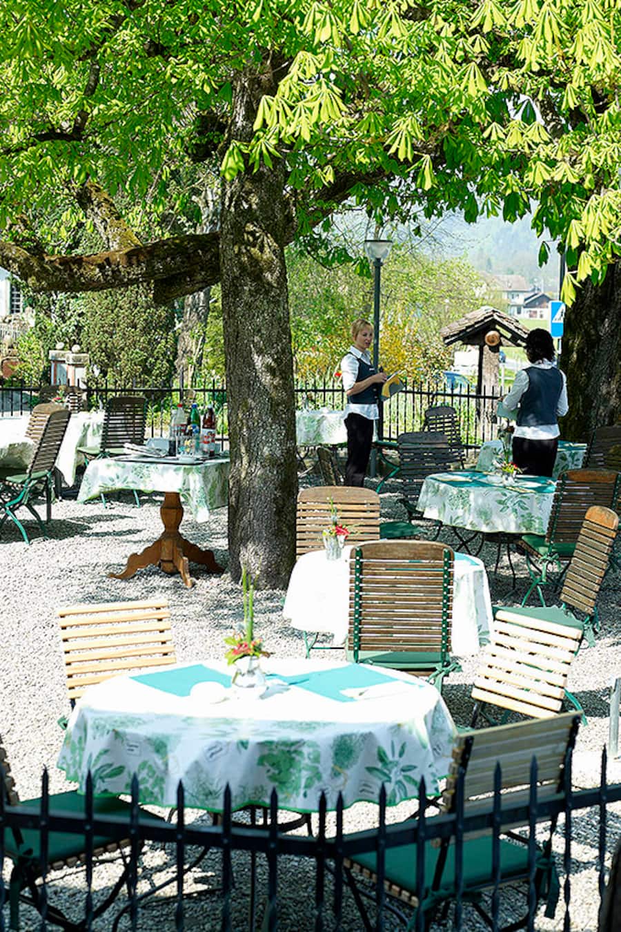 Krone Blatten Garten