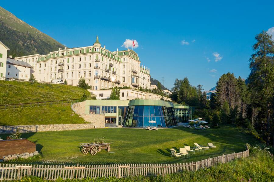 «Kronenhof» Pontresina: Grandhotel mit tollem Spa.