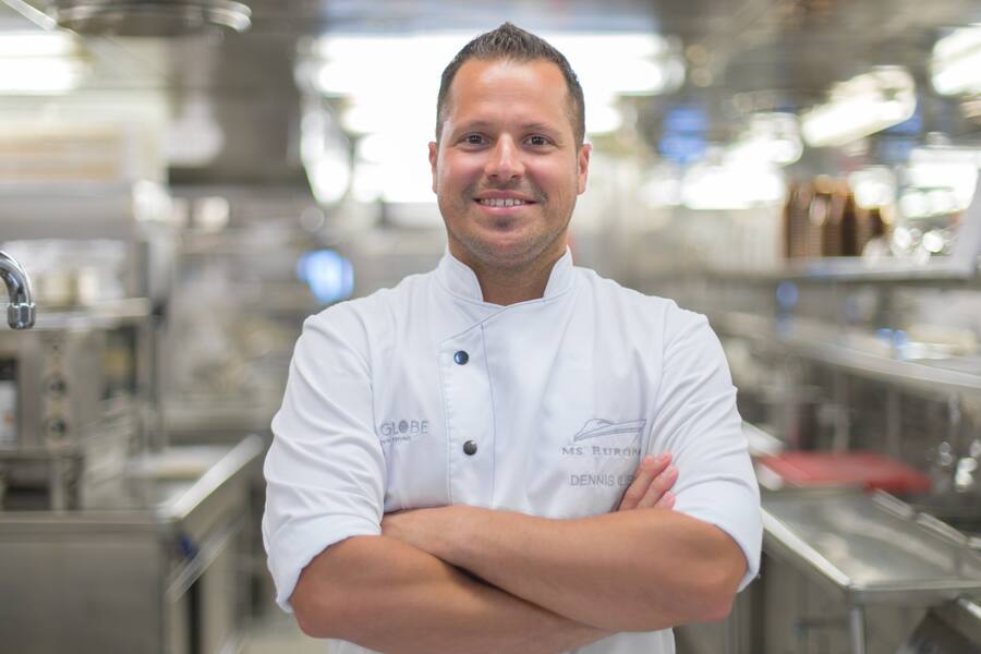 Küchenchef Dennis Ilies, MS Europa