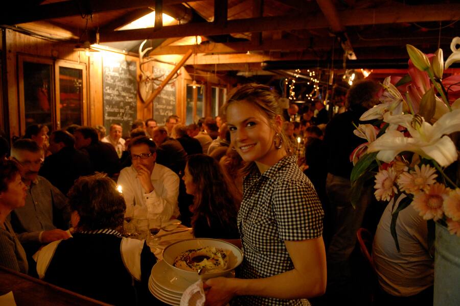 La Baracca, auf dem Signal Parking, St. Moritz West