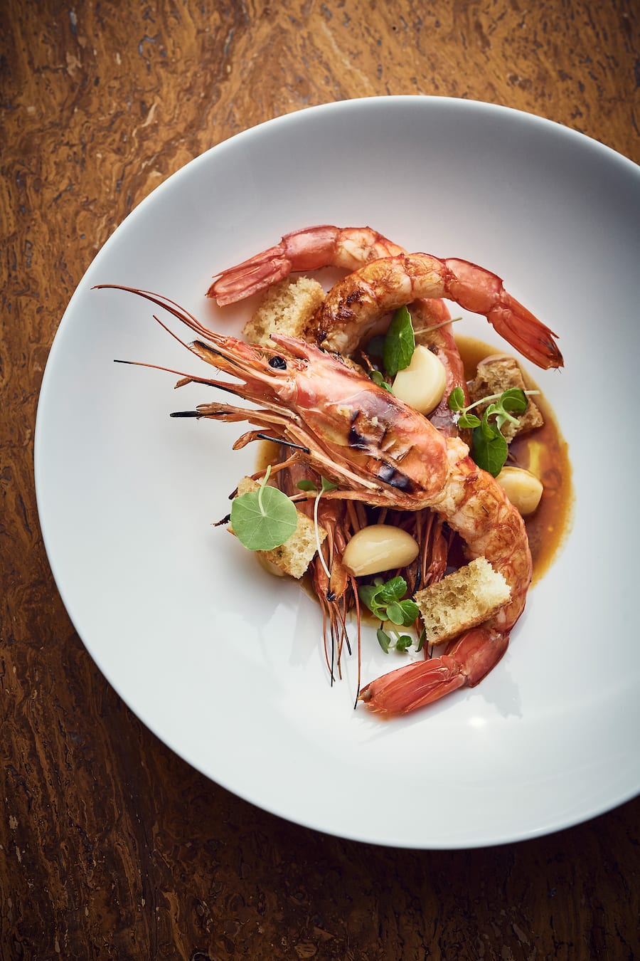 Rote Garnele vom Grill im Fritz&Felix Baden-Baden