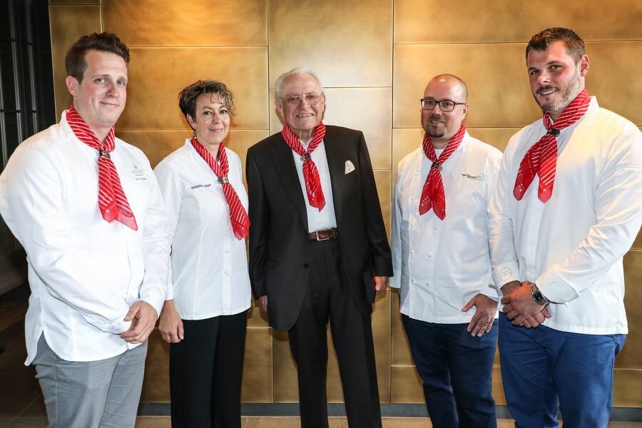 Les Lauréats 2020:Bernadette Lisibach, Mathieu Bruno,Stéphane Décotter,Ale Mordasini et Frédy Girardet