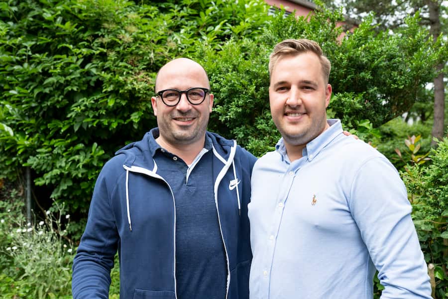 Gartenparty bei Alfred von Escher in Zürich Wollishofen