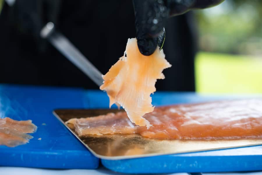 Gault Millau Garden Party 2021, Swiss Lachs - Lostallo