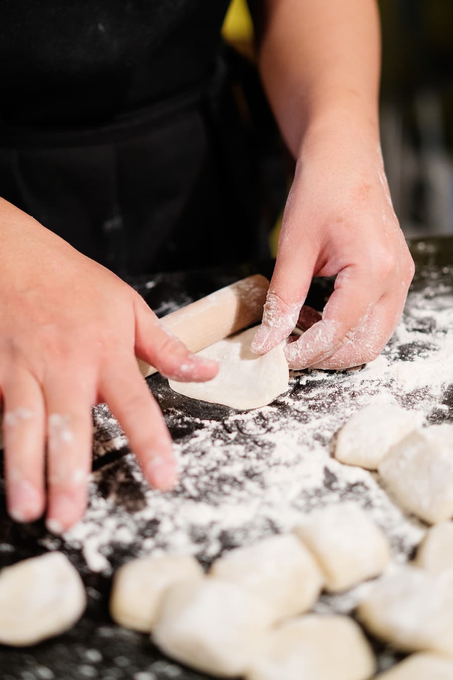 Chinesisches Restaurant in Zürich Lucky Dumpling mit Xiaolongbao und Szechuan Poulet Teigtaschen Bao