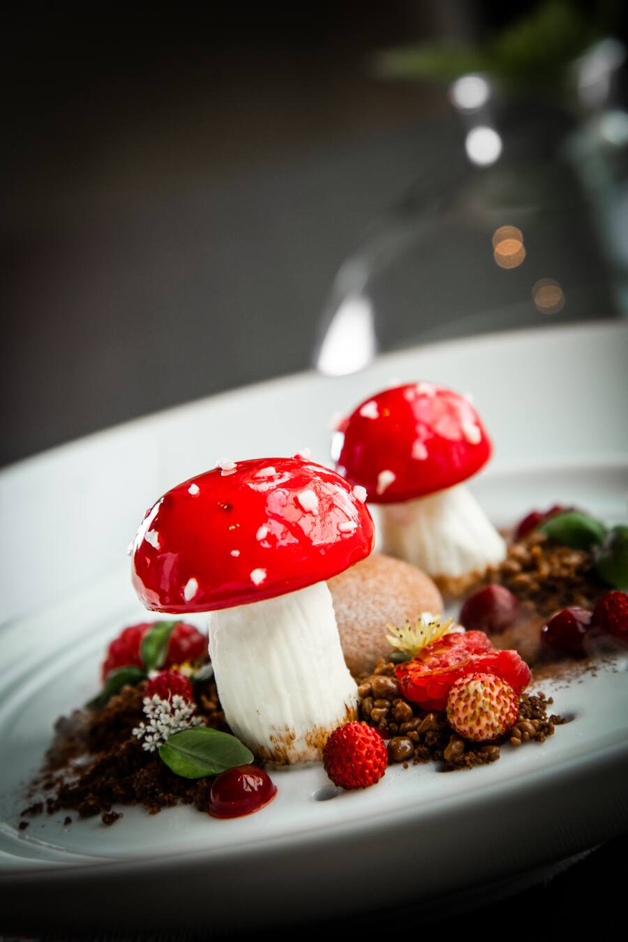 Lunch auf dem Bürgenstock 2021: Mashrooms in the Fog